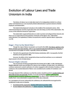  La Loi du Travail de 1972: Syndicalisme renaissant face à l'industrialisation galopante au Pakistan